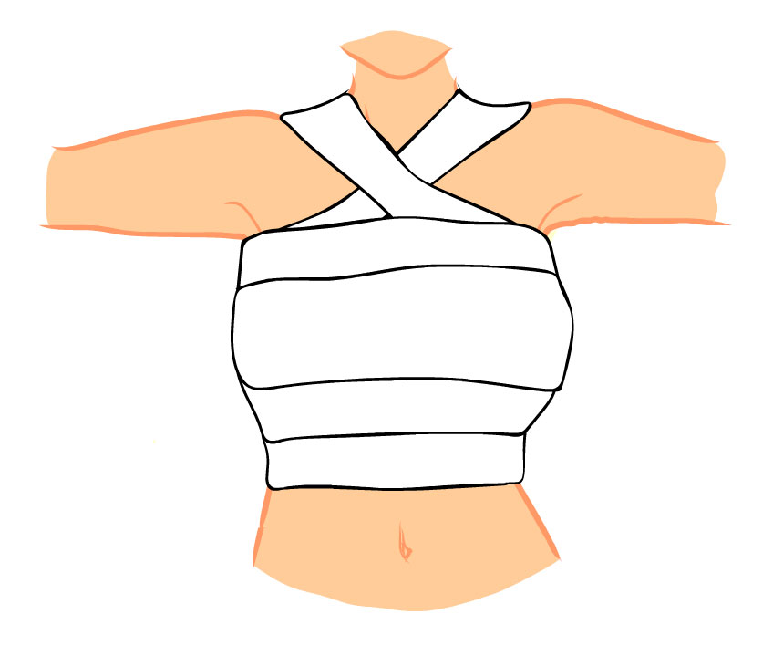 Pooperační péče - bandáže